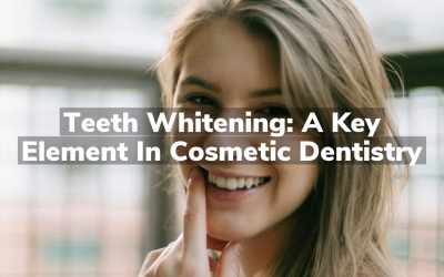 Teeth Whitening: A Key Element in Cosmetic Dentistry